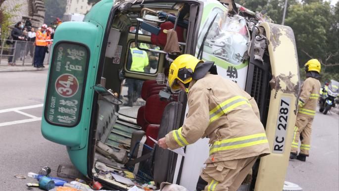 Chine: 19 morts et 20 blessés dans un accident de la route