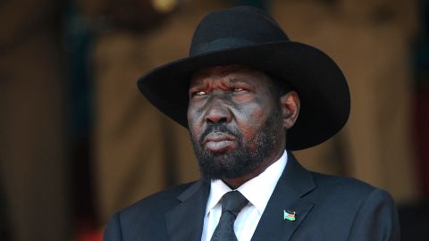 Le Président sud-soudanais, Salva Kiir