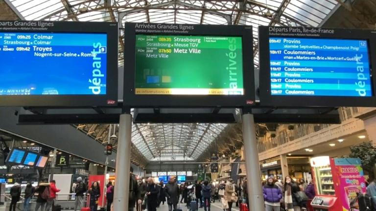 Un "sabotage" met la gare de l'Est à l'arrêt, longues réparations pour le retour des trains mercredi