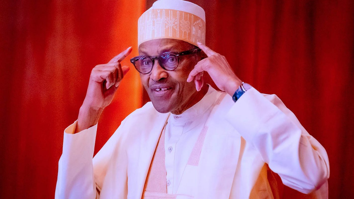 Le Président Muhammadu Buhari
