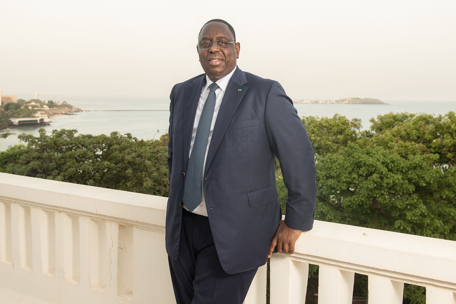 Le président Macky Sall, au palais de la République