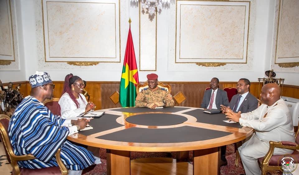 Les ministres des Affaires étrangères des trois pays reçus par le président Ibrahim Traoré à Ouagadougou