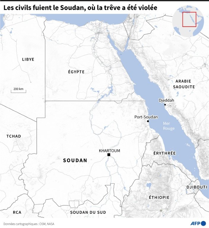 Les combats font rage au Soudan, au bord de la catastrophe humanitaire