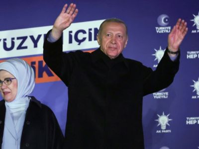 Le président sortant et favori du 2nd tour Reccep Tayyip ERDOGAN