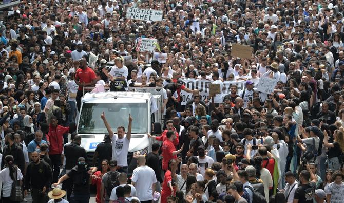 La marche blanche à Nanterre à la mémoire de Nahel, le 29 juin 2023