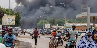 Dans les rues de Niamey, la capitale nigérienne (illustration)