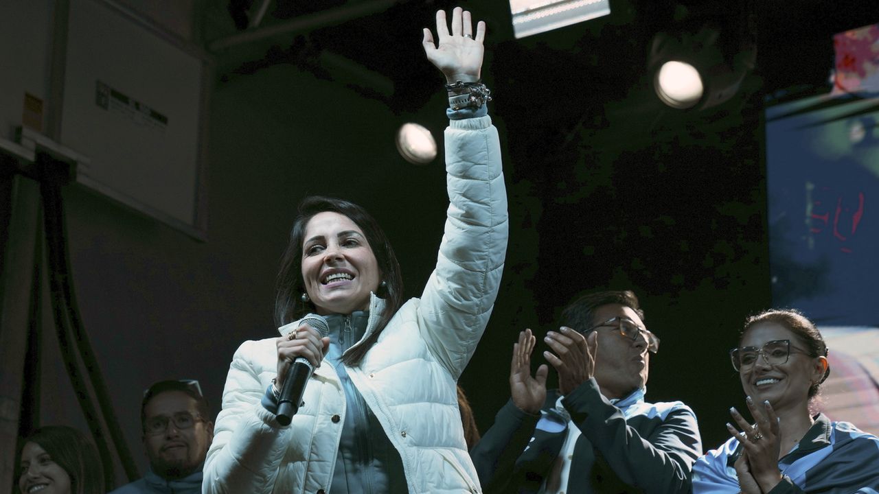 Luisa Gonzalez, la candidate de gauche en tête après le 1er tour de la présidentielle