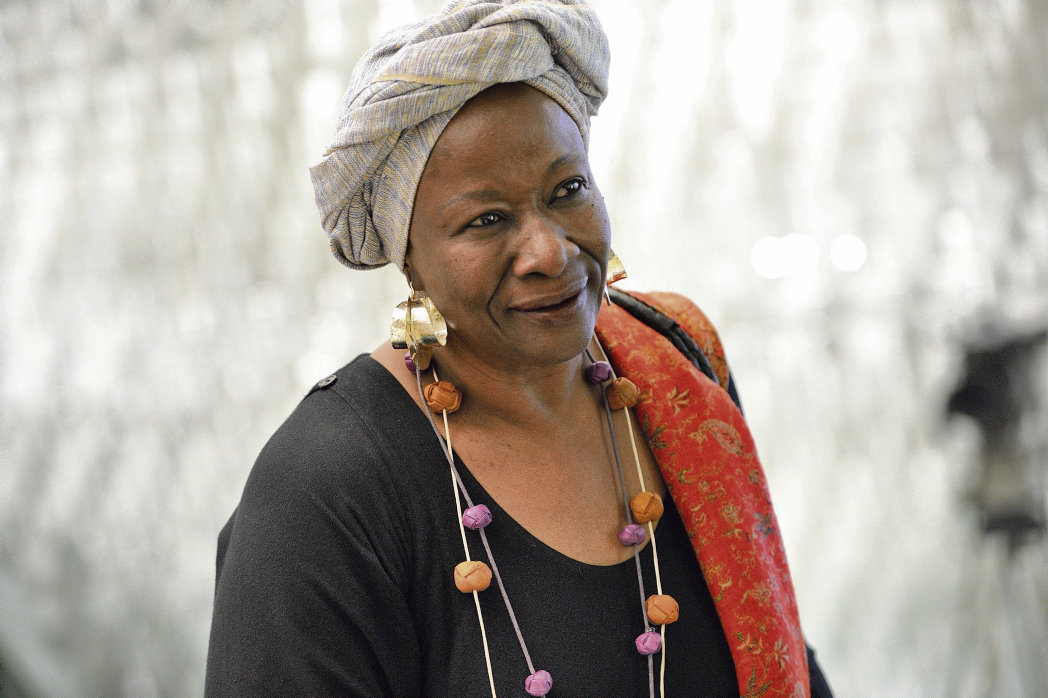 Aminata Traoré à l'anniversaire du décès de Samir Amin le 19 août 2023 à Dakar