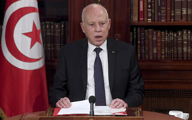 Le président Kais Saied