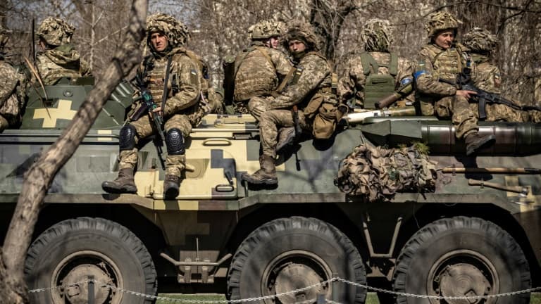 Des soldats ukrainiens (image d'illustration)