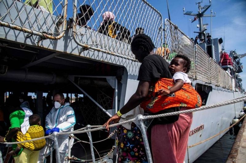 A Lampedusa, les arrivées de migrants se poursuivent