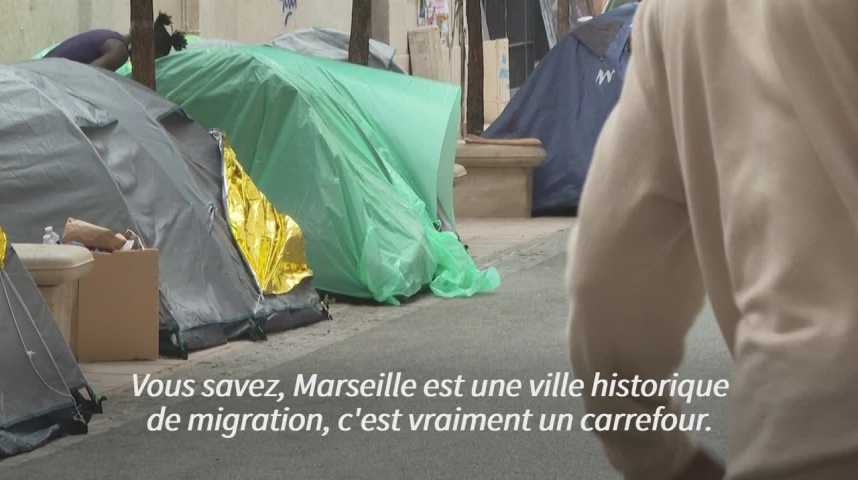 "C'est comme être dans une grande prison" : à Marseille, le parcours du combattant des exilés