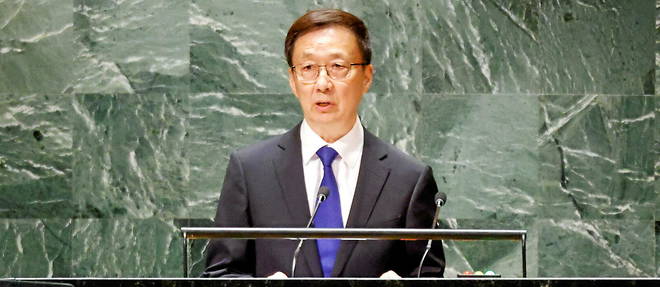 Le vice-président chinois á l'AG des Nations unies