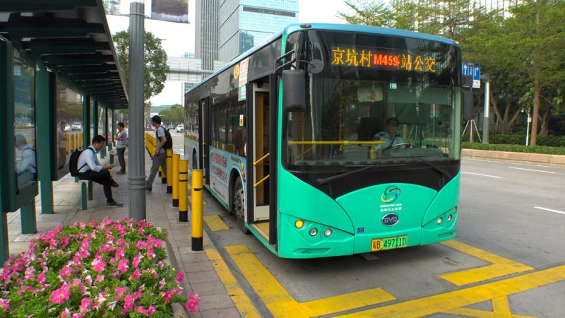 A Shenzhen, tous les bus sont déjà électriques