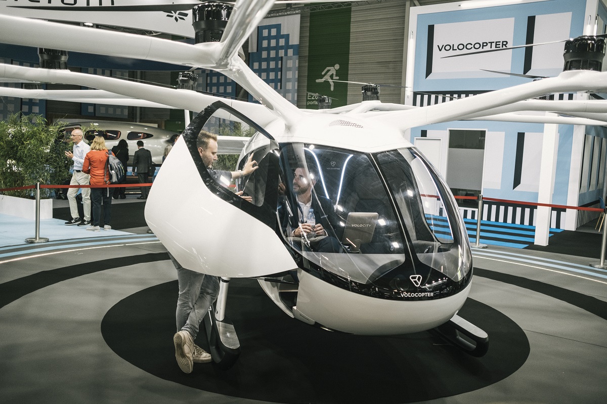 Les taxis volants prêts à décoller au Salon aéronautique de Dubaï