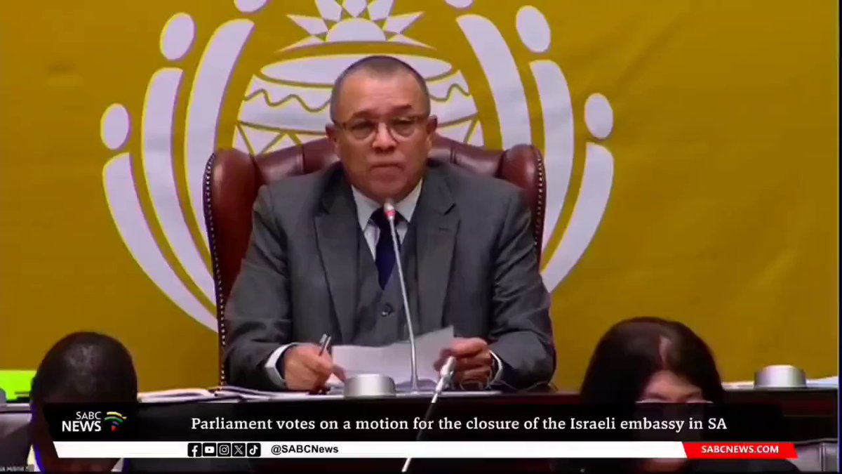 Le Parlement sud-africain adopte une motion pour fermer l’ambassade d’Israël