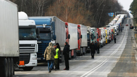 Frontière polonaise bloquée - « La situation est catastrophique » pour l’Ukraine