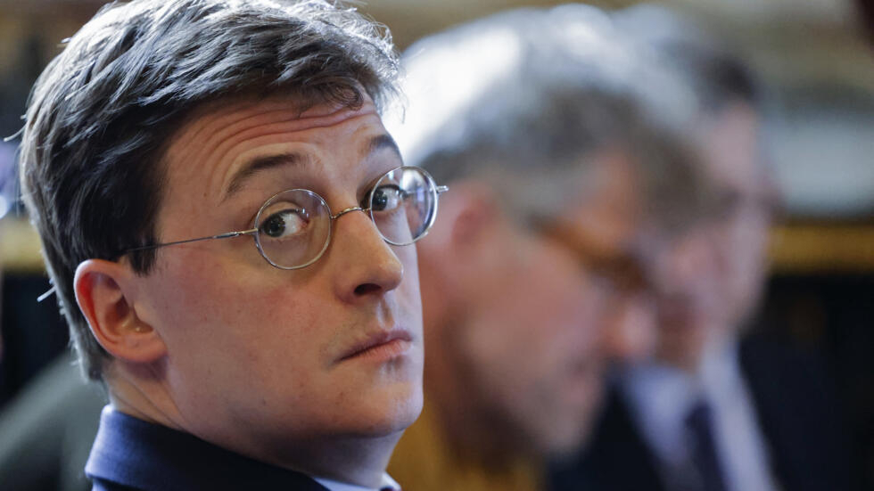 Sacha Houlié, président de la commission des Lois de l'assemblée nationale française.