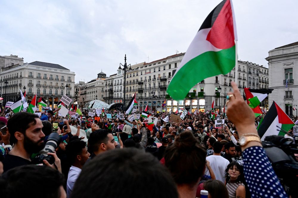 Espagne : des centaines de milliers de personnes réclament la fin du "génocide en Palestine"