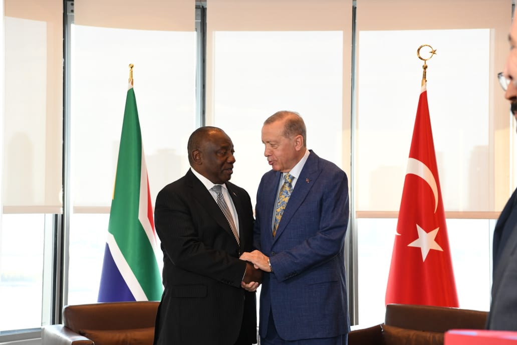 Erdogan et Ramaphosa (image d'illustration)