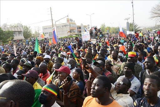 Mali - Manifestations de soutien au retrait de la CEDEAO