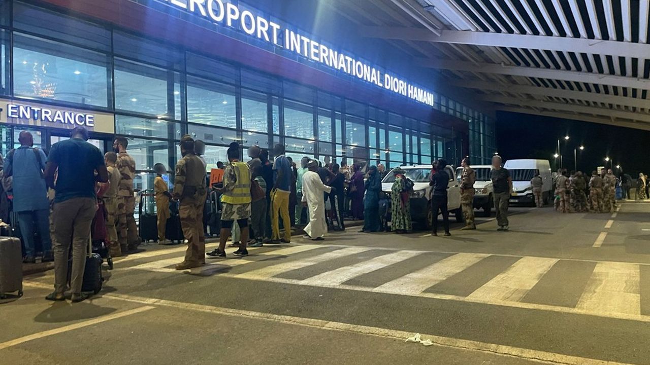 L'aéroport inernational Diori Hamani de Niamey (Niger)