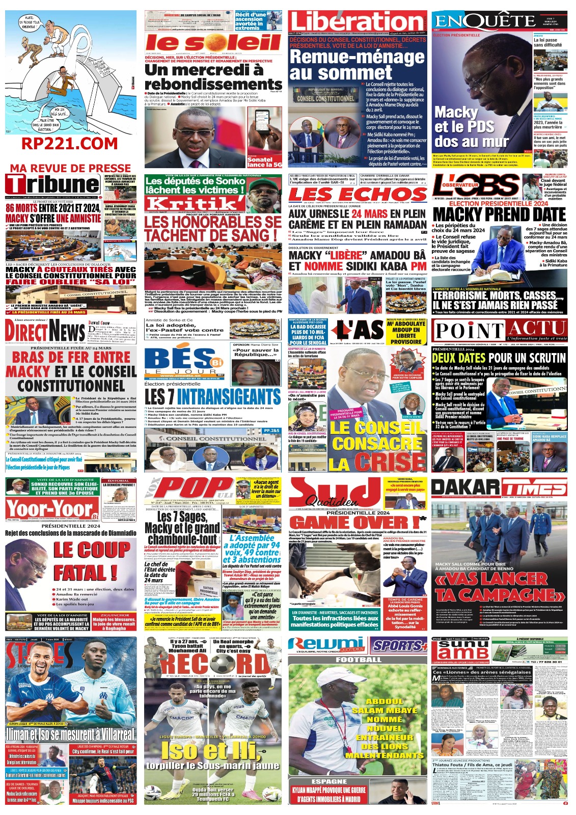 IMPACT - La revue de presse du 7 mars