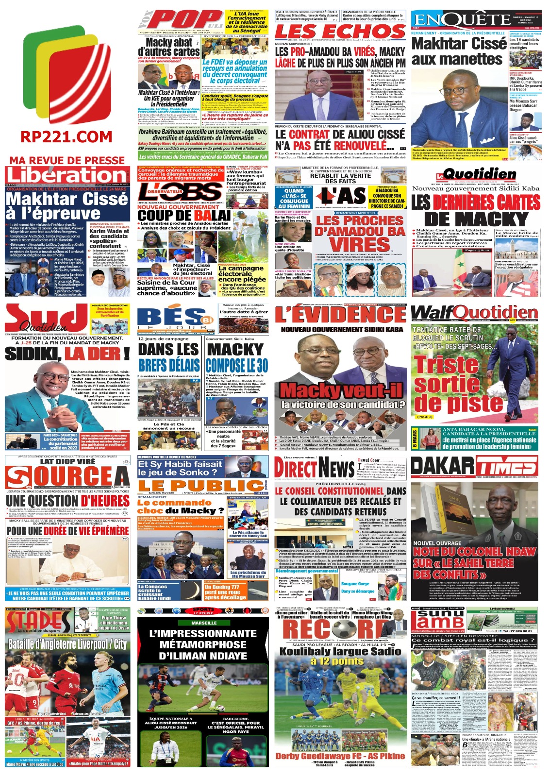 IMPACT - La revue de presse du 9 mars