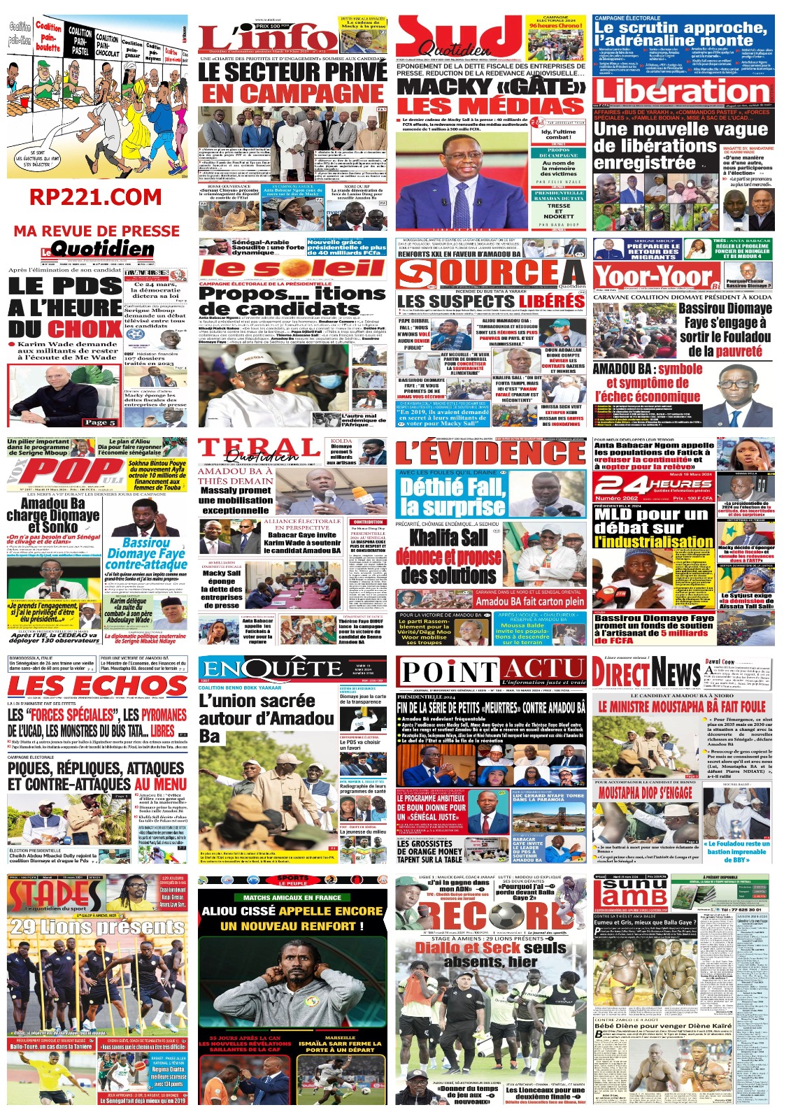 IMPACT - La revue de presse du 19 mars