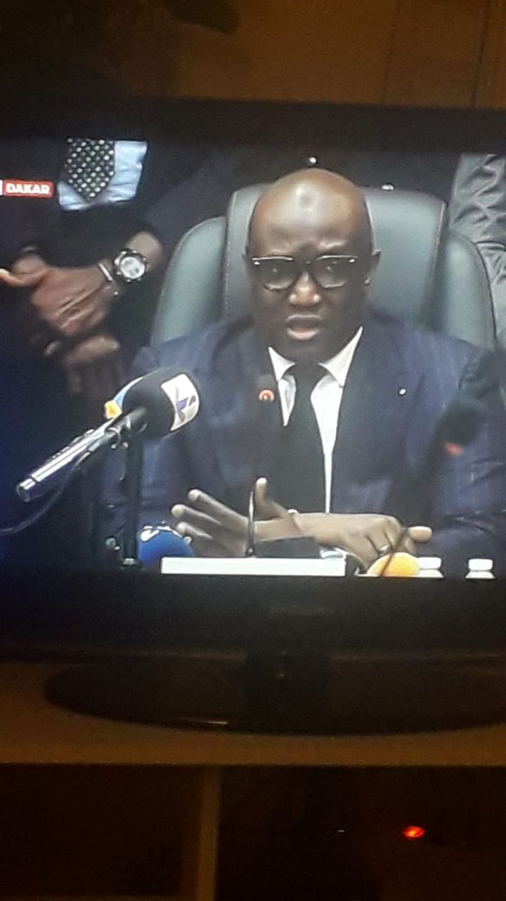 Le ministre de l'Intérieur Mouhamadou Makhtar Cissé