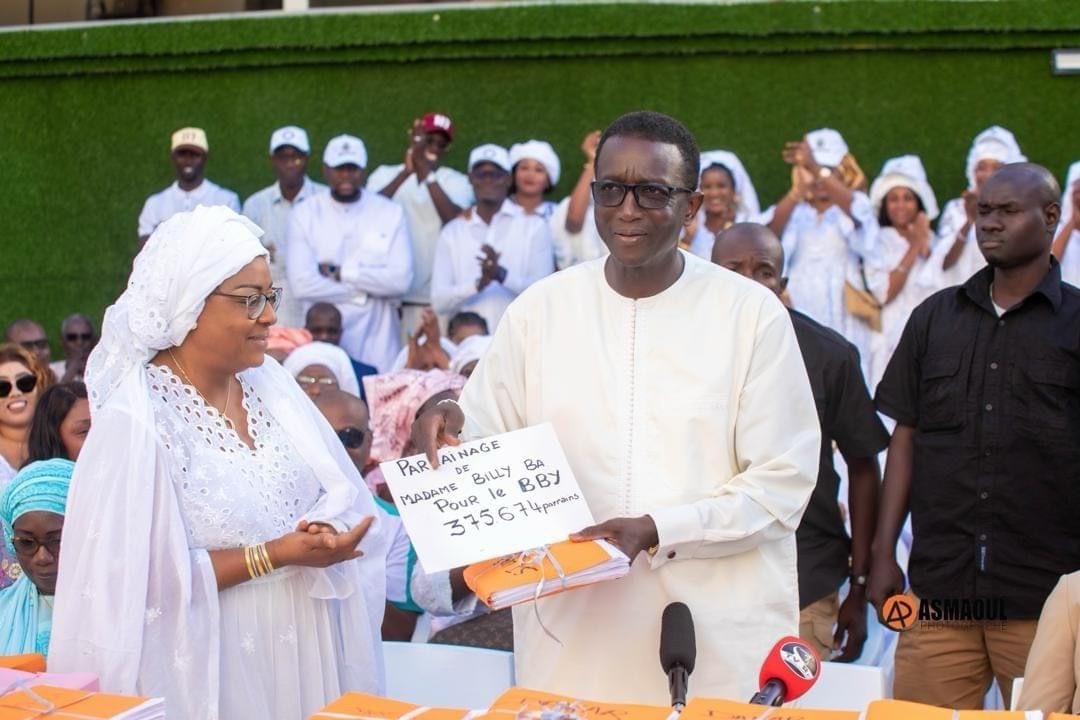 Le candidat Amadou Ba et sa femme assumée Billy Ba