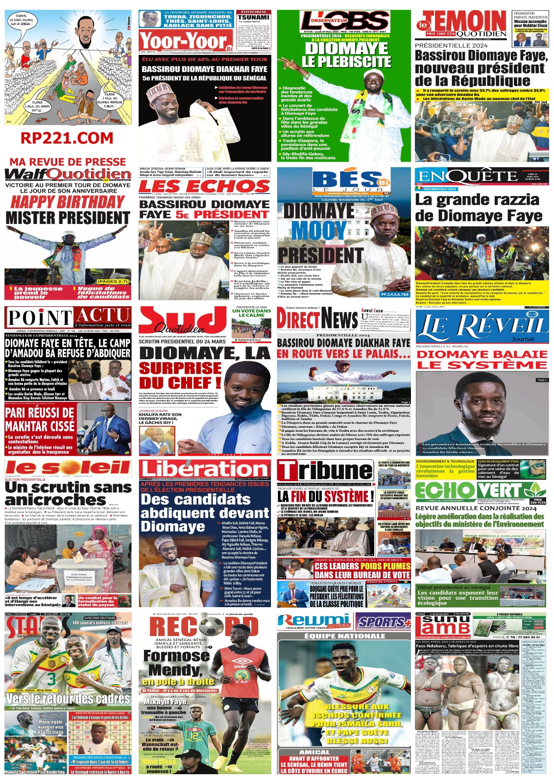 IMPACT - La revue de presse du 25 mars 2024