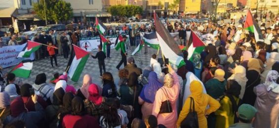 Maroc: Des milliers de manifestants réclament la fin de la famine à Gaza