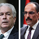 William Burns (g) et Ibrahim Kalin