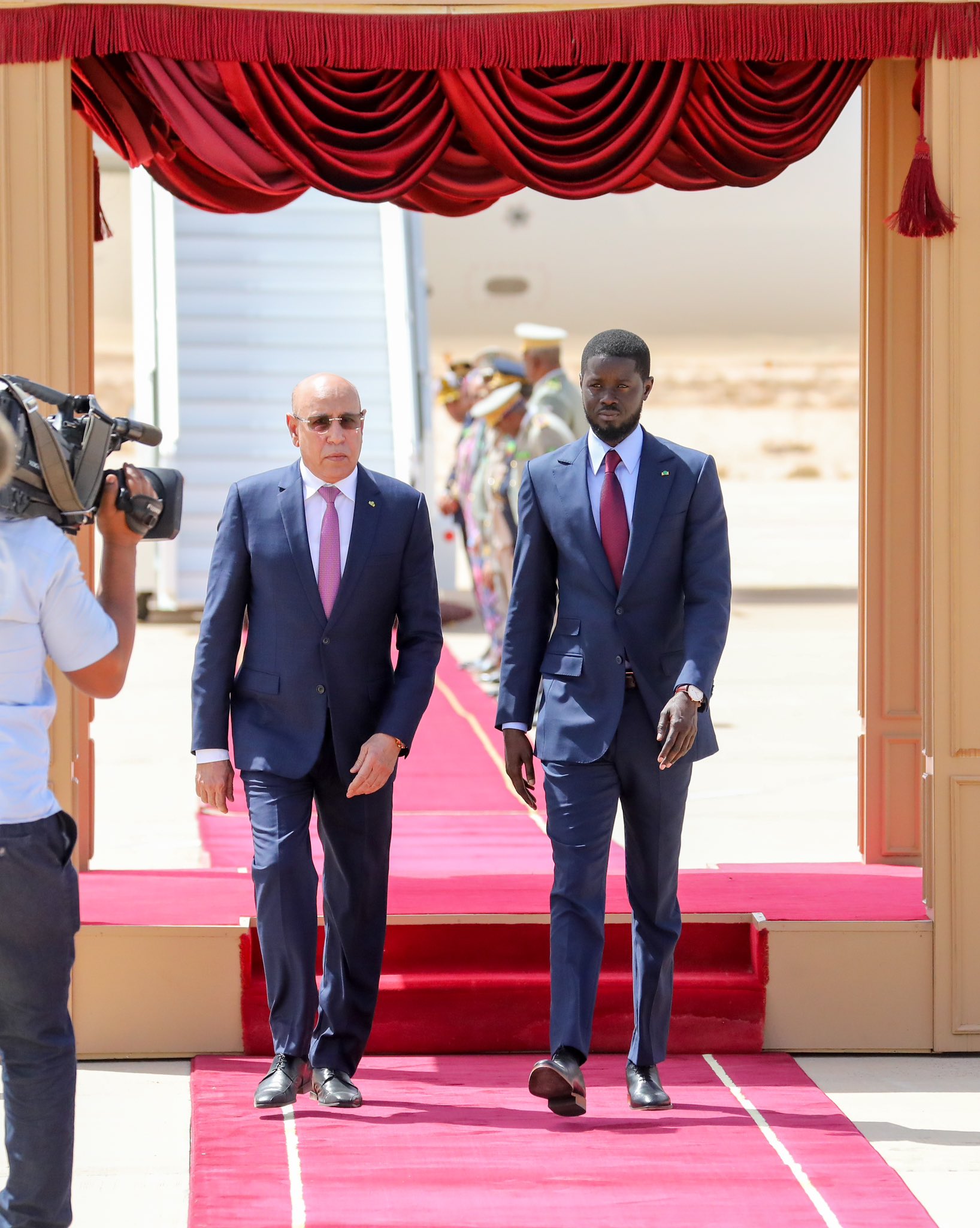 Faye et Ghazouani ont discuté des relations de coopération bilatérale entre Dakar et Nouakchott