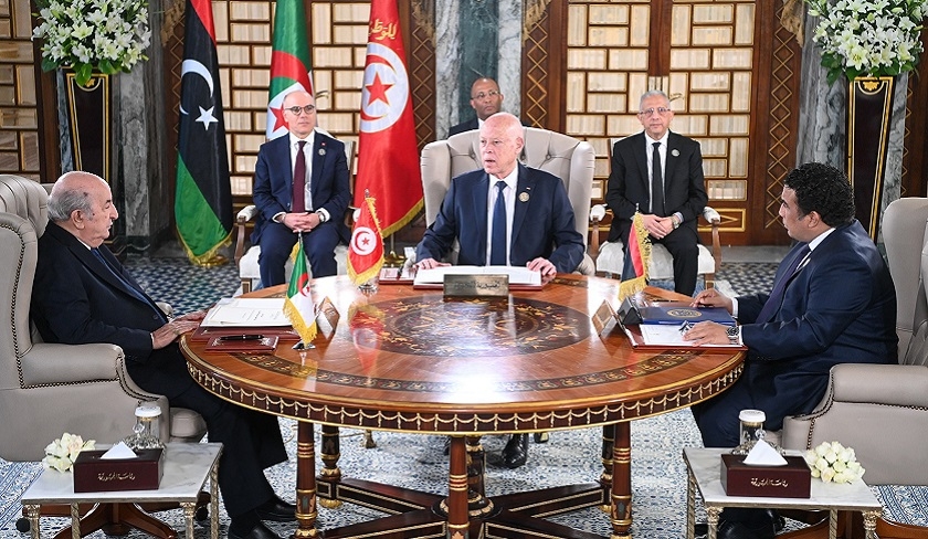 Tunisie-Algerie-Libye : Première réunion consultative entre Saïed, Tebboune et El-Menfi
