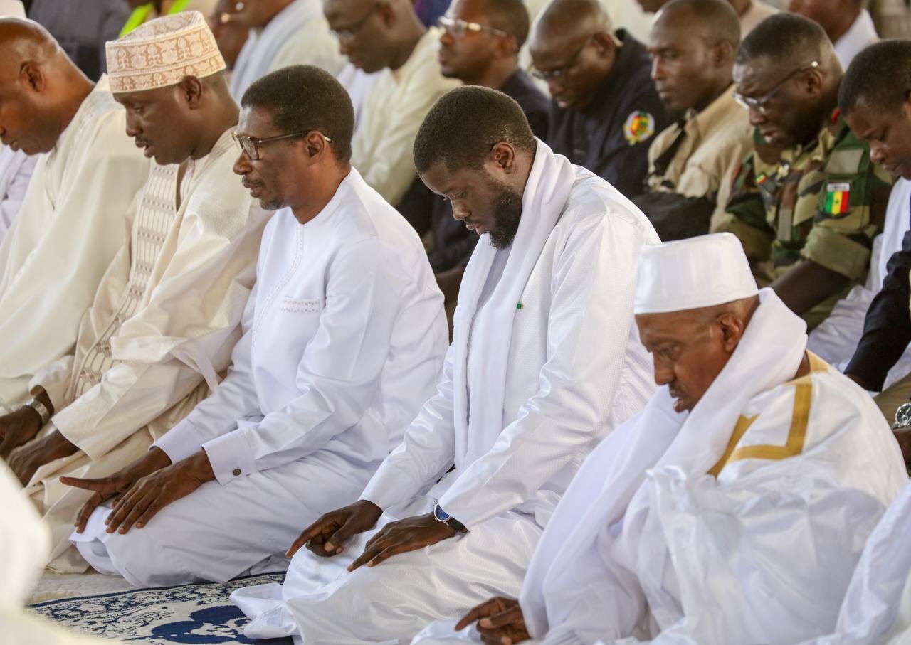 Le Président Diomaye Faye au Dakar 2024 de Madina Gounass (photo X Présidence sénégalaise)