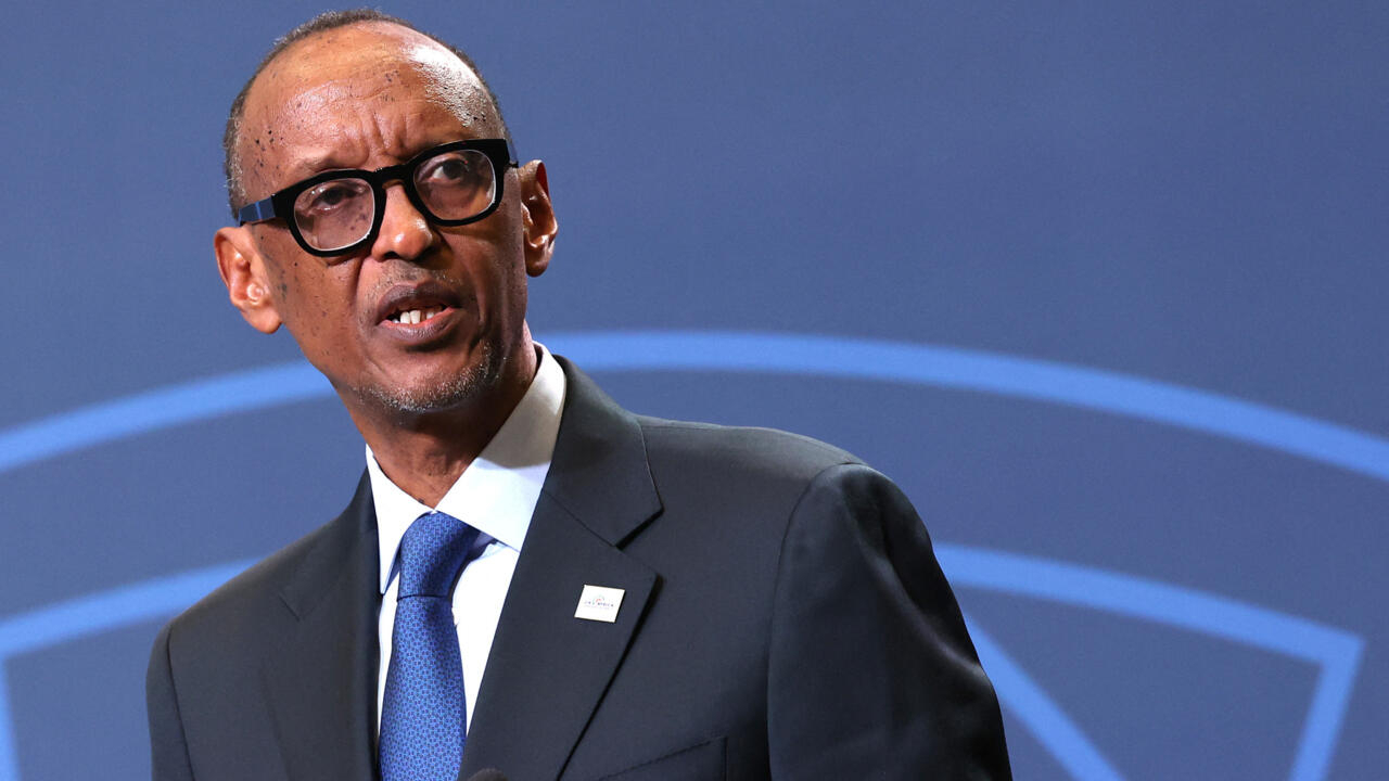 Le président rwandais Paul Kagame