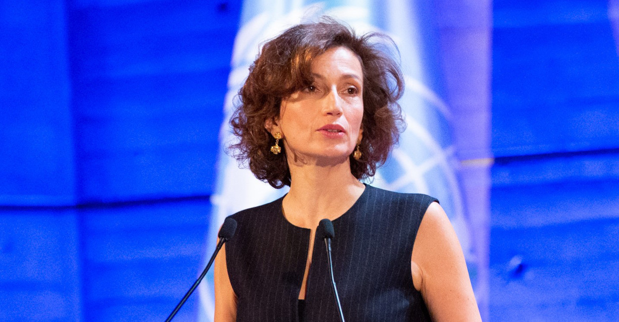 Audrey Azoulay, directrice générale de l'Unesco