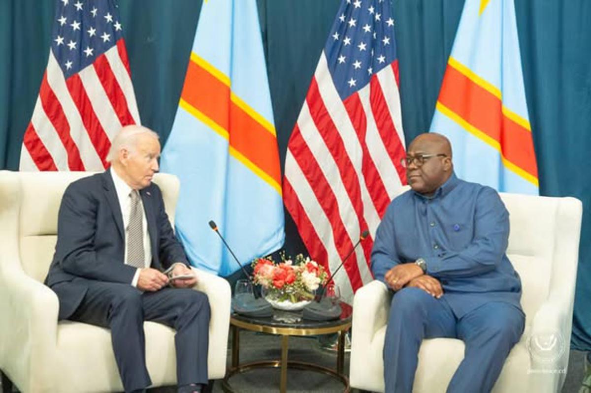 Compte-rendu de la réunion entre Joe Biden et Félix Tshisekedi