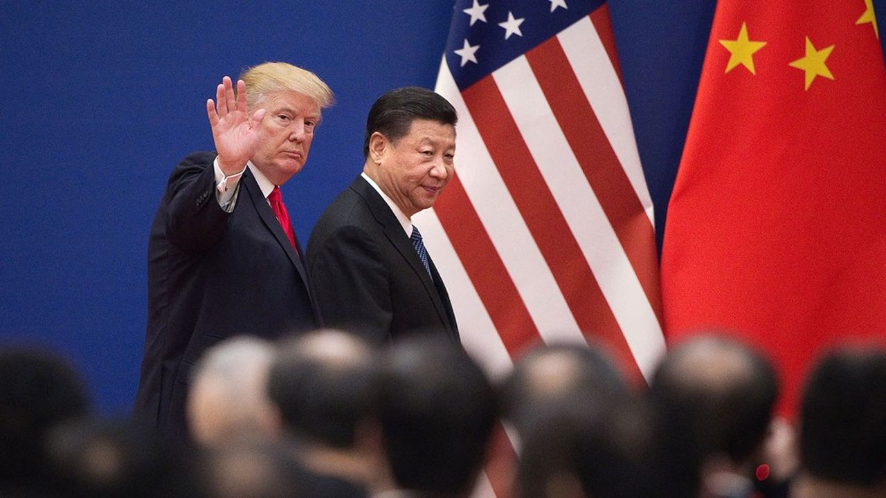 Donald Trump et Xi Jinping (image d'archives)
