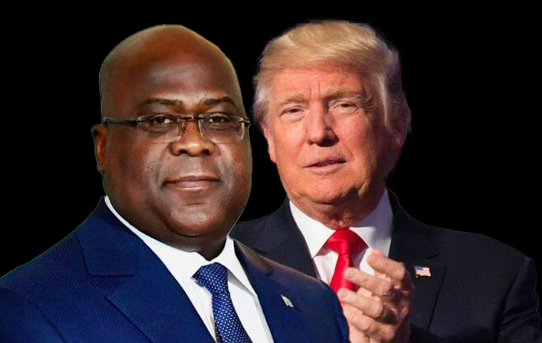 Félix Tshisekedi et Donald Trump
