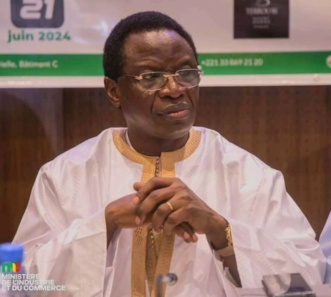 Le ministre de l'Industrie, Serigne Guèye Diop