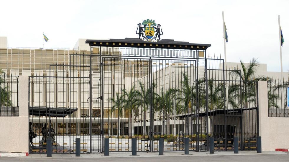 Le palais présidentiel à Libreville