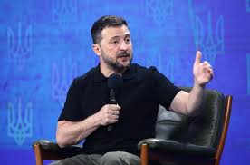 Le président Wolodymyr Zelensky