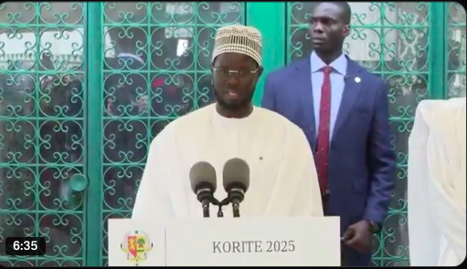 Le président Diomaye Faye invite les Sénégalais à ”cultiver l’esprit de solidarité, d’écoute et de dépassement”