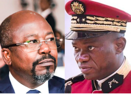 Alain-Claude Bilie-By-Nze (g.), principal challenger du général-candidat Oligui Nguéma ?