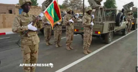 Des soldats mauritaniens (photo Africa Presse)
