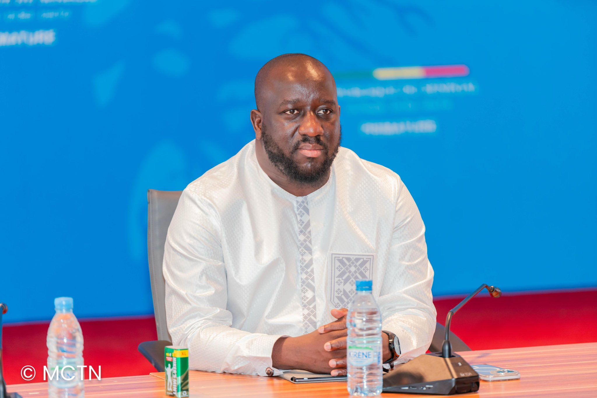 Alioune Sall, ministre sénégalais de la Communication, des Telecommunications et du Numérique (MCTN)