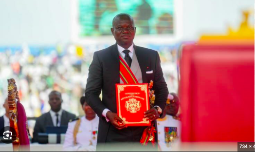 Le Président Brice Oligui Nguema